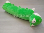 Подушка-игрушка Зеленая Лягушка, размер 60x40x5,5 см, фото 1
